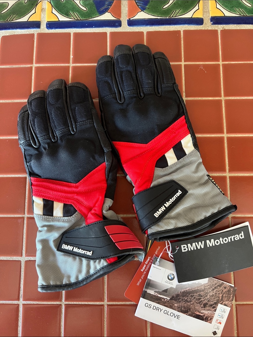 BBW Motorrad GS DryGloves Dame nwt GoreTec knuckle guards
